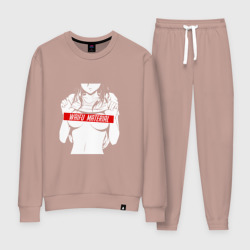 Женский костюм хлопок Waifu material