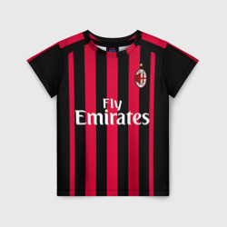 Детская футболка 3D Milan home 18-19