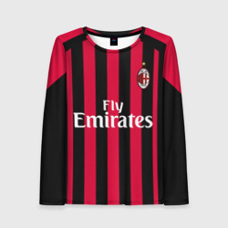 Женский лонгслив 3D Milan home 18-19