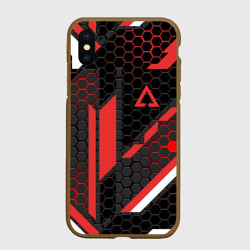 Чехол для iPhone XS Max матовый CS GO cyrex 3D КС Го сайрекс