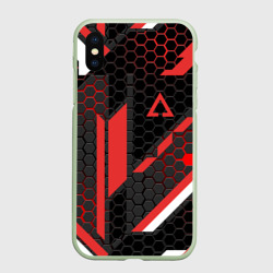 Чехол для iPhone XS Max матовый CS GO cyrex 3D КС Го сайрекс