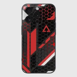 Чехол для iPhone 16 Pro силиконовый с защитой камеры CS GO cyrex 3D КС Го сайрекс