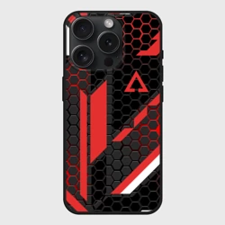 Чехол силиконовый для Apple iPhone 15 Pro Мax матовый CS GO cyrex 3D КС Го сайрекс