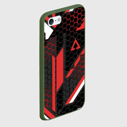 Чехол для iPhone 5/5S матовый CS GO cyrex 3D КС Го сайрекс - фото 2