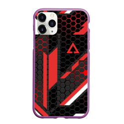 Чехол для iPhone 11 Pro матовый CS GO cyrex 3D КС Го сайрекс
