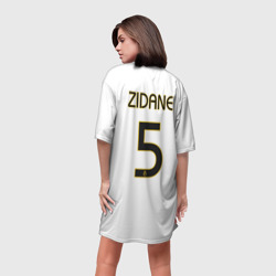 Платье-футболка 3D Зидан Реал Ретро - фото 2
