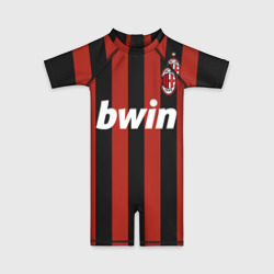 Детский купальный костюм 3D Роналдиньо Милан Ретро