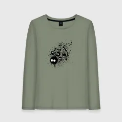 Женский лонгслив хлопок Семейство Сусуватари