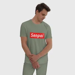 Мужская пижама хлопок Сенпай - senpai - фото 3