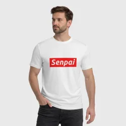 Мужская футболка хлопок Сенпай - senpai - фото 2