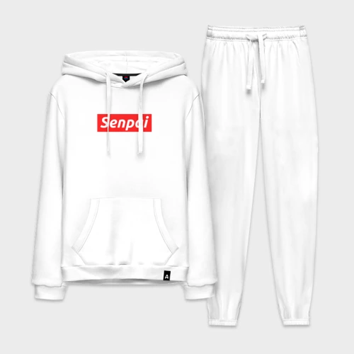 Мужской костюм хлопок с толстовкой Сенпай - senpai