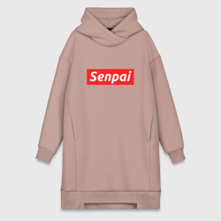 Платье-худи хлопок Сенпай - senpai