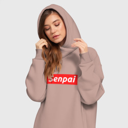 Платье-худи хлопок Сенпай - senpai - фото 2
