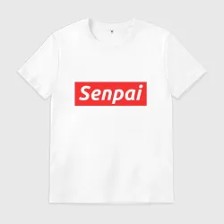 Мужская футболка хлопок Сенпай - senpai