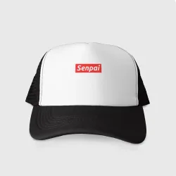 Кепка тракер с сеткой Сенпай - senpai
