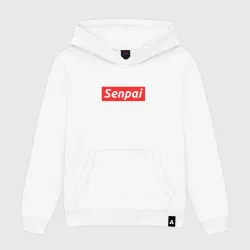 Мужская толстовка хлопок Сенпай - senpai