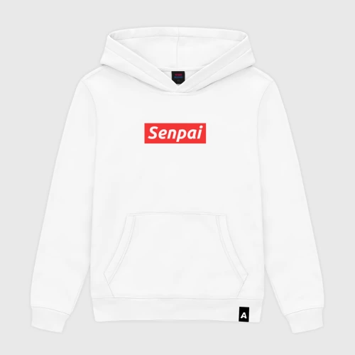 Мужская толстовка хлопок Сенпай - senpai
