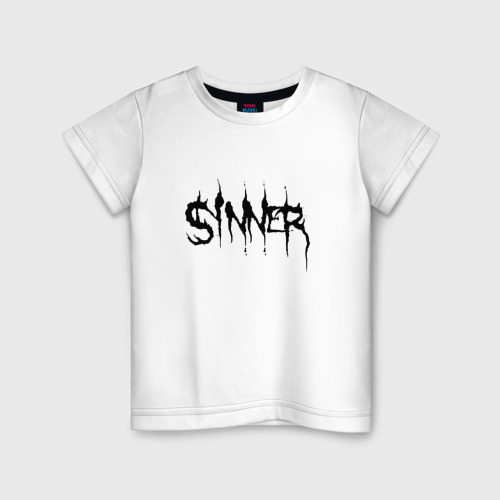 Детская футболка хлопок Sinner