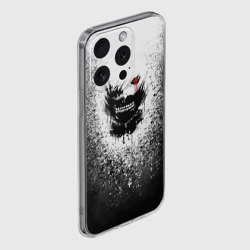 Чехол для iPhone 15 Pro Max силиконовый с защитой камеры Токийский гуль - фото 2