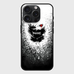 Чехол силиконовый для Apple iPhone 15 Pro матовый Токийский гуль