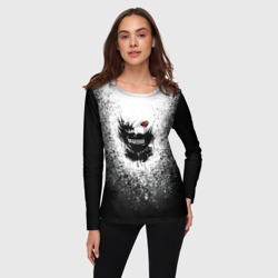 Женский лонгслив 3D Токийский гуль - фото 2