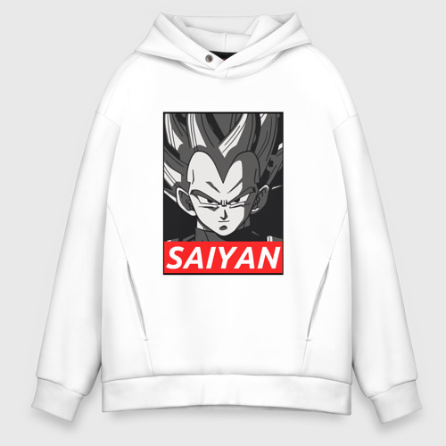 Мужское худи Oversize хлопок SUPER SAIYAN 