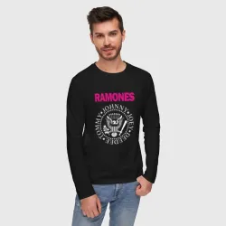 Мужской лонгслив хлопок Ramones - фото 2