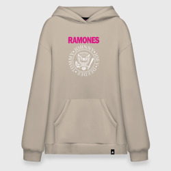 Худи SuperOversize хлопок Ramones