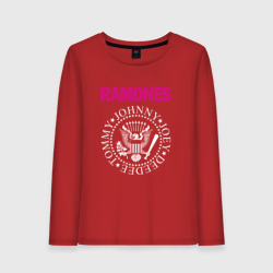 Женский лонгслив хлопок Ramones