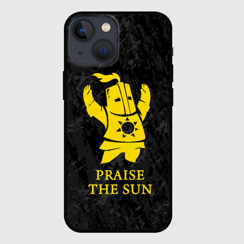 Чехол для iPhone 13 mini с принтом Praise the Sun, вид спереди №1