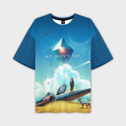 Мужская футболка oversize 3D No Man’s Sky - Atlas Rises