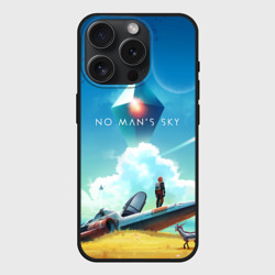 Чехол силиконовый для Apple iPhone 15 Pro матовый No Man’s Sky - Atlas Rises