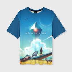 Женская футболка oversize 3D No Man’s Sky - Atlas Rises