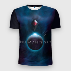 Мужская футболка 3D Slim No Man’s Sky