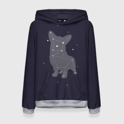 Женская толстовка 3D Корги