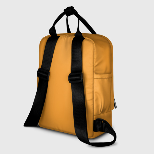 Женский рюкзак 3D с принтом Корги, вид сзади #1
