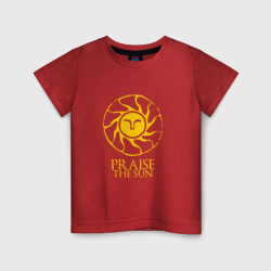Детская футболка хлопок Praise the Sun