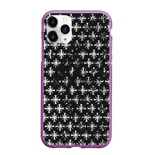 Чехол для iPhone 11 Pro Max матовый Far Cry sinner Фар край грешник, цвет фиолетовый