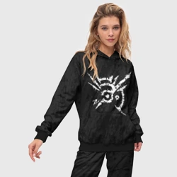 Женский костюм с толстовкой 3D Outsider`s Mark Dishonored Дисхоноред - фото 2
