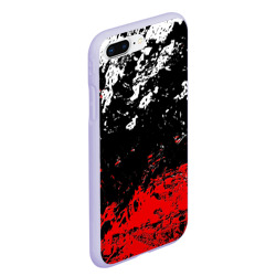 Чехол для iPhone 7Plus/8 Plus матовый Брызги красок - фото 2