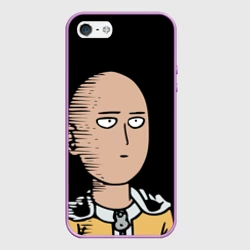 Чехол для iPhone 5/5S матовый One-Punch Man Ванпачмен