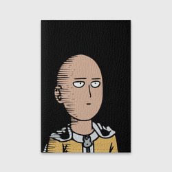 Обложка для паспорта матовая кожа One-Punch Man Ванпачмен