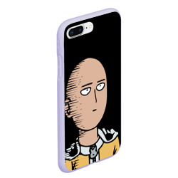 Чехол для iPhone 7Plus/8 Plus матовый One-Punch Man Ванпачмен - фото 2