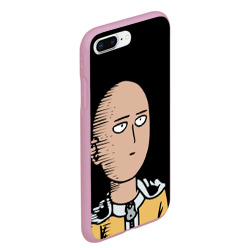 Чехол для iPhone 7Plus/8 Plus матовый One-Punch Man Ванпачмен - фото 2