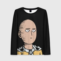 Женский лонгслив 3D One-Punch Man Ванпачмен