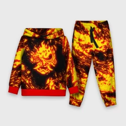 Детский костюм с толстовкой 3D Cyberpunk 2077 samurai самураи