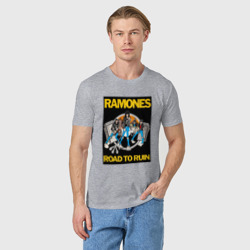 Мужская футболка хлопок Ramones - фото 2