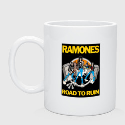 Кружка керамическая Ramones