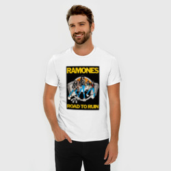 Мужская футболка хлопок Slim Ramones - фото 2