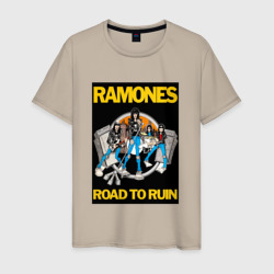 Мужская футболка хлопок Ramones